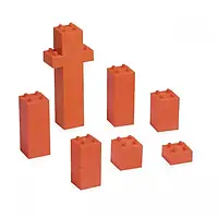 Додаткові ніжки для конструктора WonderWorld Trix Track Orange