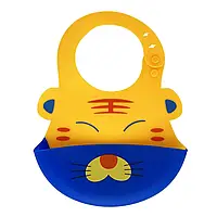 Слинявчик Mega Zayka Тигр MGZ-0603-2 Blue Yellow