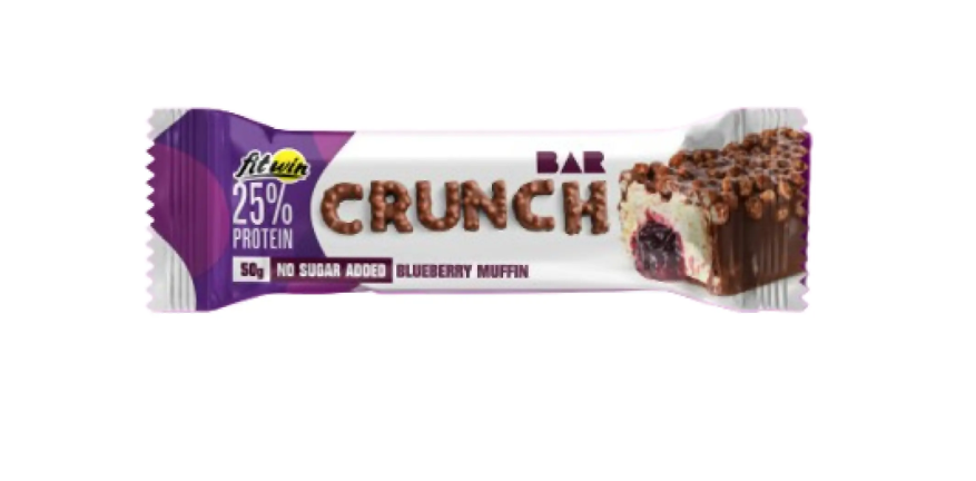 Протеїнові батончики FitWin Crunch Bar 50 g Blueberry Muffin