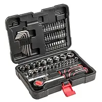 Набір торцевих гайкових ключів Top Tools 38D515 3/8, 63 од.