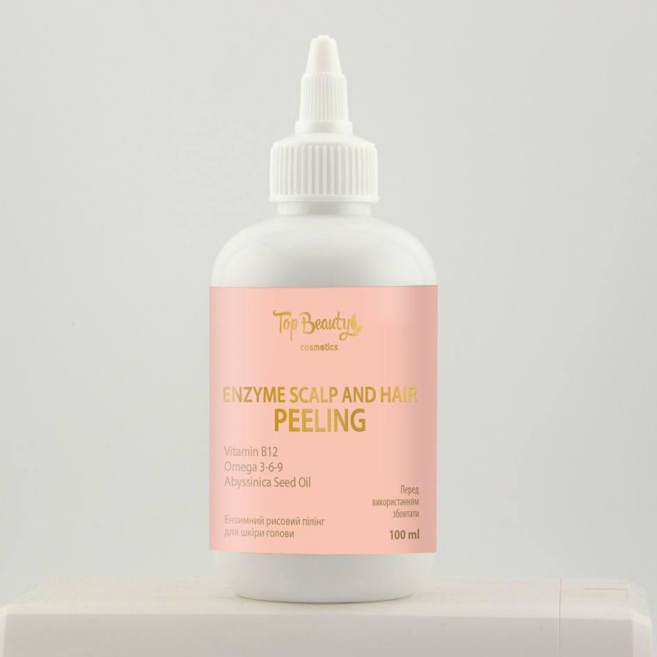 Ензимний рисовий пілінг для шкіри голови Top Beauty Enzyme Scalp and Hair Peeling 100 мл