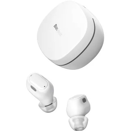 Bluetooth навушники Baseus Encok TWS WM01 White
