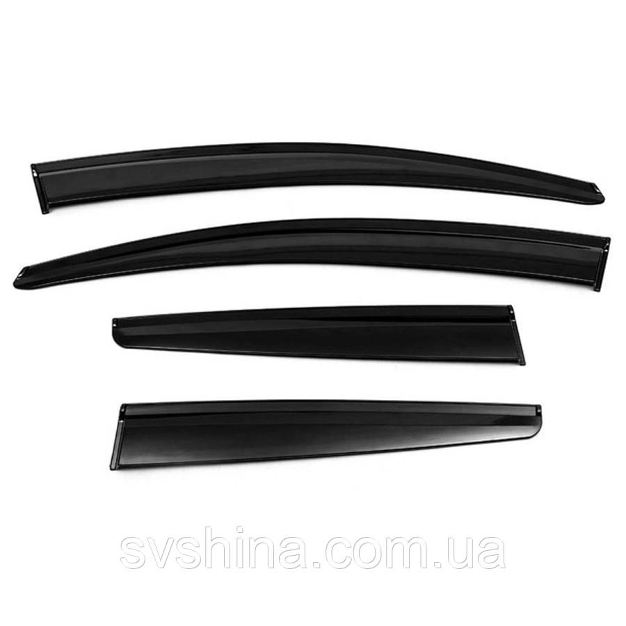 Дефлектори вікон на скотчі SunPlex Opel Astra J 2010-2015 HB/Sedan 4шт, SP-S-118