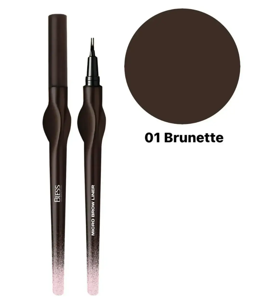 Маркер для брів Bless Beauty Micro Brow Liner No 01 Brunette, 0.5 ml