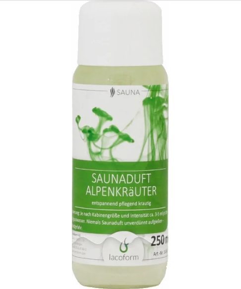 Ароматизатор Альпійські трави 250 мл Lacoform для лазні та сауни, фото 1