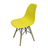 Стілець ELIOT бук каркас/жовтий, фото 3