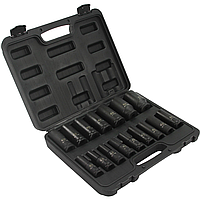 Комплект головок для пневматичних інструментів MAR-POL M58274 ударні головки з хромованадієвої сталі