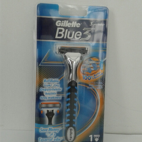 Верстат для гоління чоловічий Gillette Blue3 Vektor Sensor Excell + 1 картридж