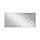 Дзеркало Qtap Stork 1400х700 з LED-підсвічуванням Touch, лінза, цифровий годинник, димер, рег. яскравості, фото 4