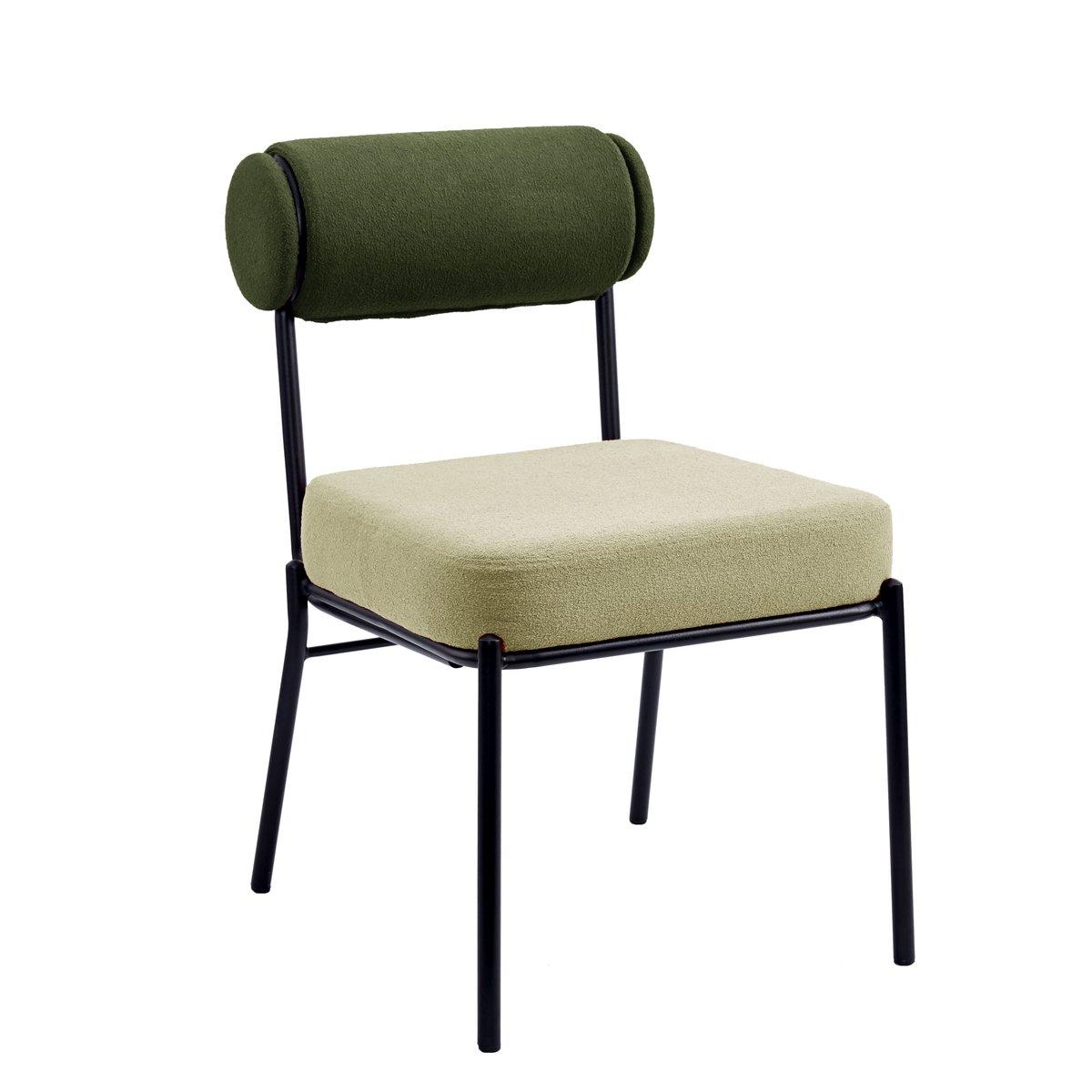 Обідній стілець TOTORO мяке сидіння спинка на металокаркасі, фото 1