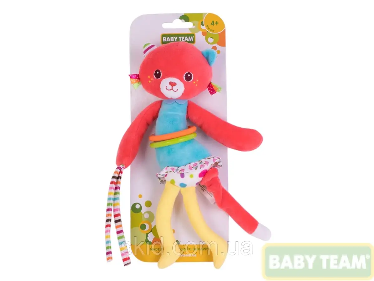 Іграшка-підвіска вібруюча Baby team, 4+, арт. 8541 (кошеня)