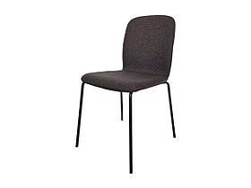 Стілець NAVY сидіння в тканині темно-сірого кольору