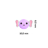 UmaUmi Сережки-пусети LIL вухоніг mini, фото 3