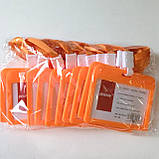 Бейдж зі шнурком горизонтальний 85х54 mm., фото 4