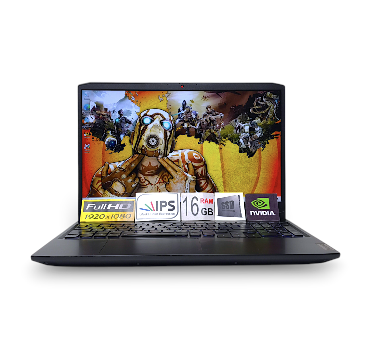 Ноутбук Lenovo IdeaPad 3 Gaming 15.6"FHD IPS 144Hz Ryzen 5 5600H 16Gb SSD 1TB Nvidia RTX3060 6GB