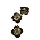 Гайка меблева забивна корончаста для квадратних труб М6 d15.7-17.1мм, фото 5