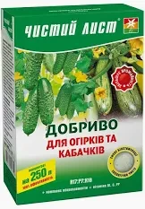 Добриво для Огірків та Кабачків 300г Чистий Лист