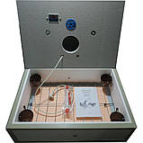 Побутовий інкубатор  з механічним переворотом і цифровим терморегулятором, 70, для господарства, фото 4