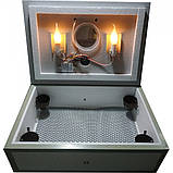 Побутовий інкубатор 70, ручний переворот, цифровий, куточок для свійської птиці, фото 2