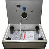 Побутовий інкубатор 70, ручний переворот, цифровий, куточок для свійської птиці, фото 3