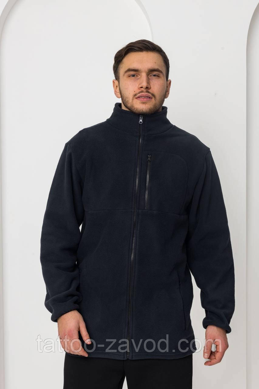 Флісова кофта чоловіча S M L XL XXL