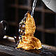 Фігурка для чайної церемонії ZBY-2407303 Король Мавпа, що змінює колір від гарячої води Gold, фото 6