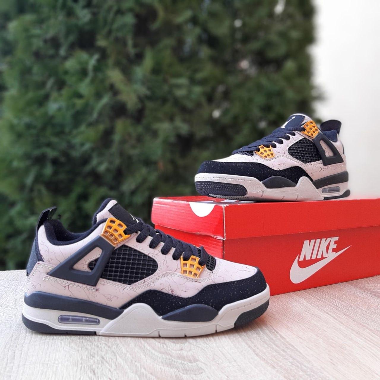 Жіночі кросівки Nike AIR Jordan 4 стильні кросівки nike жіноче взуття кросівки найк аїр джердан, фото 1