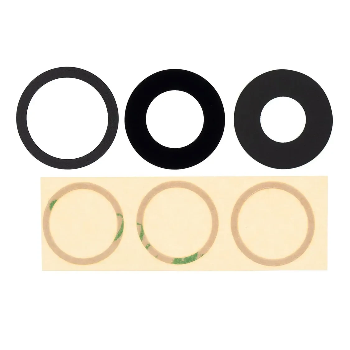 Скло камери для Apple iPhone 14 Pro Max (комплект 3 шт.) Original, фото 1