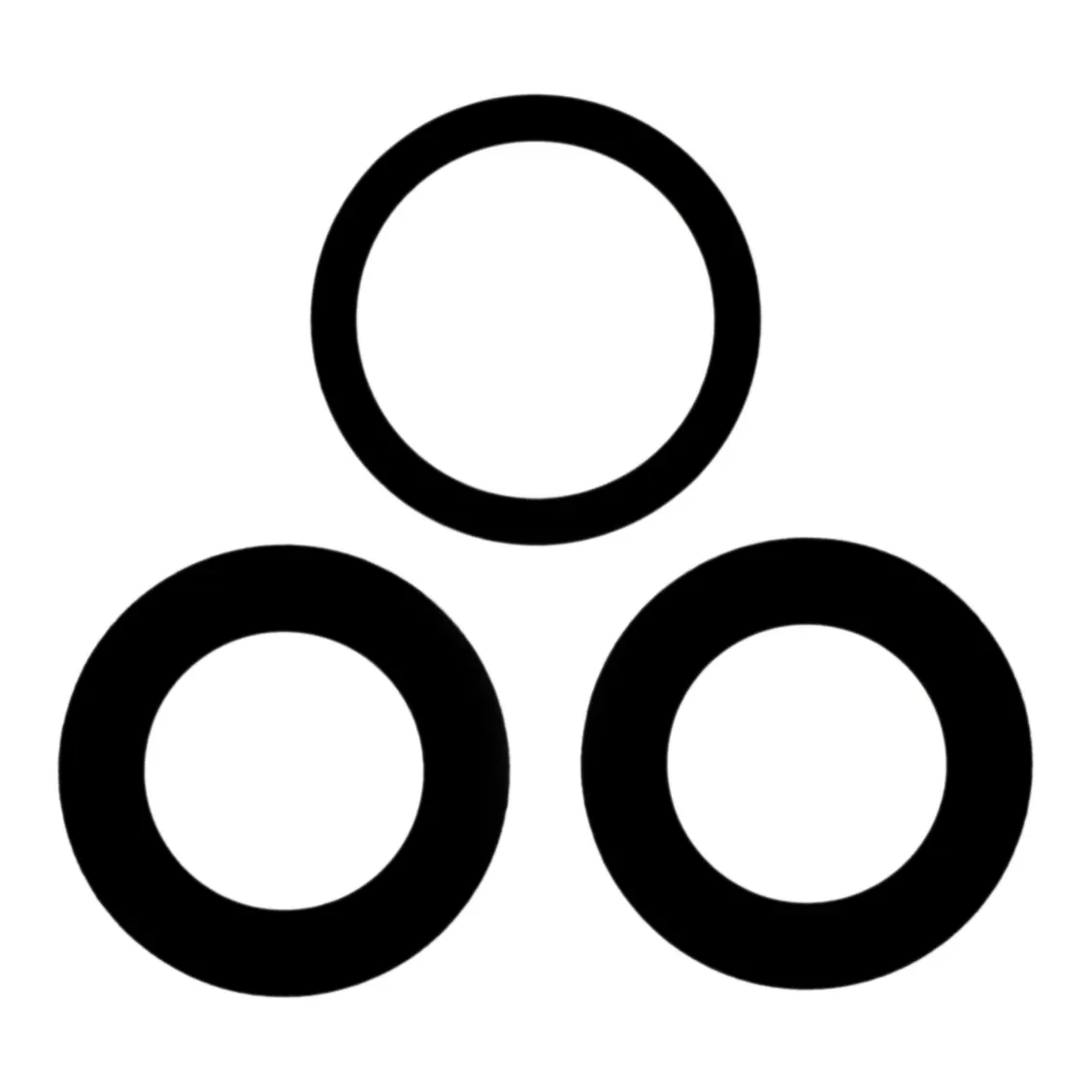 Скло камери для Apple iPhone 15 Pro Max (комплект 3 шт.) Original, фото 1