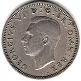 Велика Британія Король Георг VI 1 шилінг, 1950 рік Шотландський клейнод - лев, що сидить на короні №3539, фото 3
