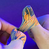 Ігрові напальчники PLAY P1 (1 пара 2 шт) для ігор на телефоні смартфоні планшеті срібне волокно + бокс, фото 4