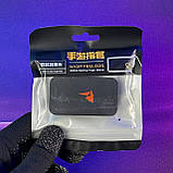 Ігрові напальчники PLAY P1 (1 пара 2 шт) для ігор на телефоні смартфоні планшеті срібне волокно + бокс, фото 10