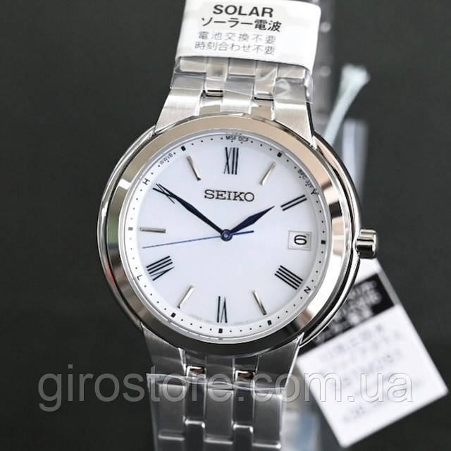 Японський годинник Seiko Solar SBTM281, сонячна батарея, радіосинхронізація, сапфірове скло, made in Japan, фото 1