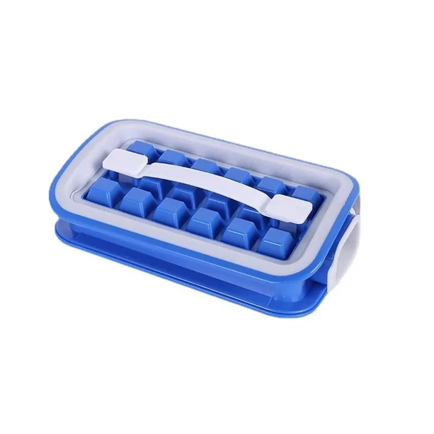 🧊Силіконова форма для заморожування льоду у вигляді пляшки з кришкою на 36 кубиків MM01, фото 1