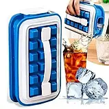 🧊Силіконова форма для заморожування льоду у вигляді пляшки з кришкою на 36 кубиків MM01, фото 4