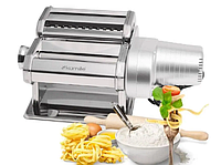 Локшина електрична Kamille, Машинка для приготування пасти локшини настільна електролапшерізка polcan