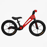 Біговел дитячий Corso колеса 14 дюймів NL-60320 Червоний, складана нейлонова рама, надувні колеса 14',, фото 6