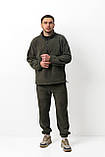 Флісовий костюм чоловічий кофта та штани S M L XL XXL, фото 9