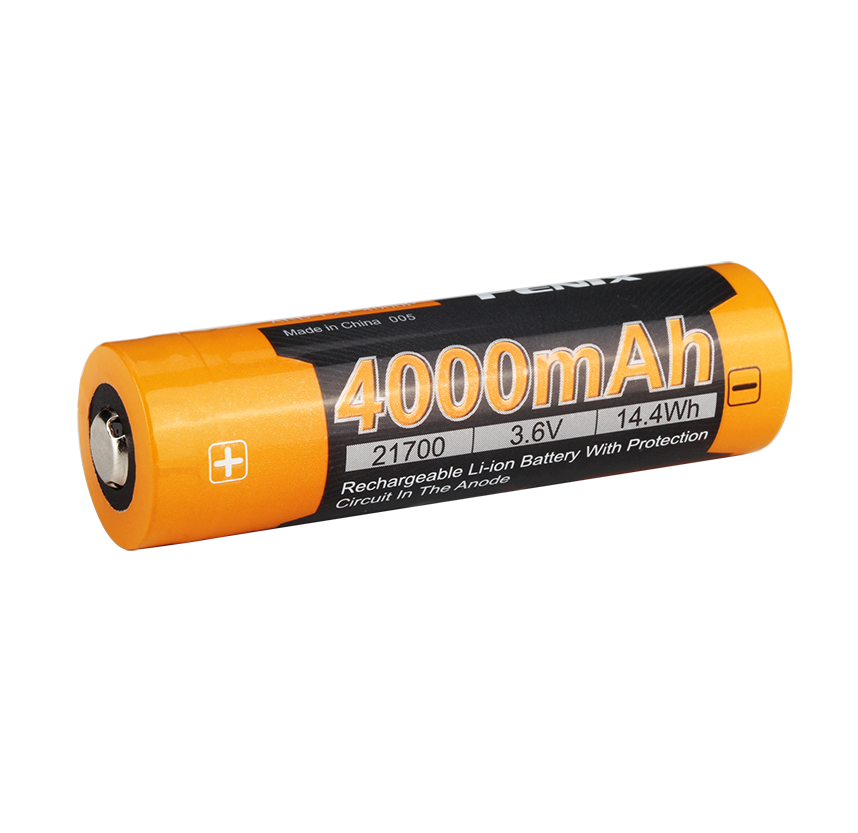 Акумулятор 21700 Li-ion Fenix 4000mAh 3.6V (Чорно-жовтий)