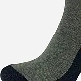 Набір чоловічих шкарпеток теплих високих вовняних Лео WOOL 40-45 3 пари Сірий/Синій/Хакі (ROZ6501054593), фото 8