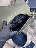 Сумка-сідло колір хакі чоловіча плечова нагрудна сумка якість преміум, фото 6