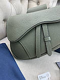 Чоловіча сумка-сідло-колір хакі плечова нагрудна сумка преміальна якість, фото 9