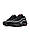 Чоловічі шкіряні текстиль кросівки Nike Air Max 95 Black Grey Orange, кеди Найк чорні. Чоловіче взуття, фото 4