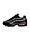 Чоловічі шкіряні текстиль кросівки Nike Air Max 95 Black Grey Orange, кеди Найк чорні. Чоловіче взуття, фото 6