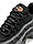 Чоловічі шкіряні текстиль кросівки Nike Air Max 95 Black Grey Orange, кеди Найк чорні. Чоловіче взуття, фото 8