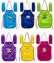 Дитячий фартух з нарукавниками