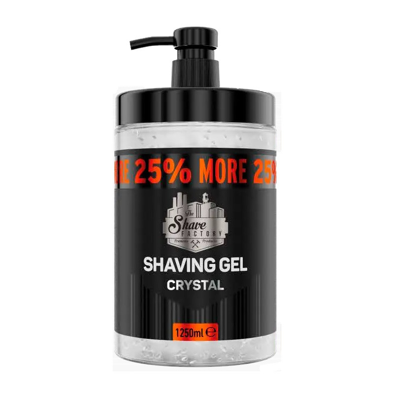 Гель для гоління The Shave Factory Shaving Gel Crystal, 1,25 л (10104006)