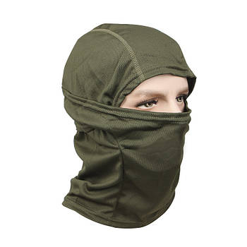 Тактична балаклава Lesko 001 Green маска підшоломник демісезонна 17 шт.