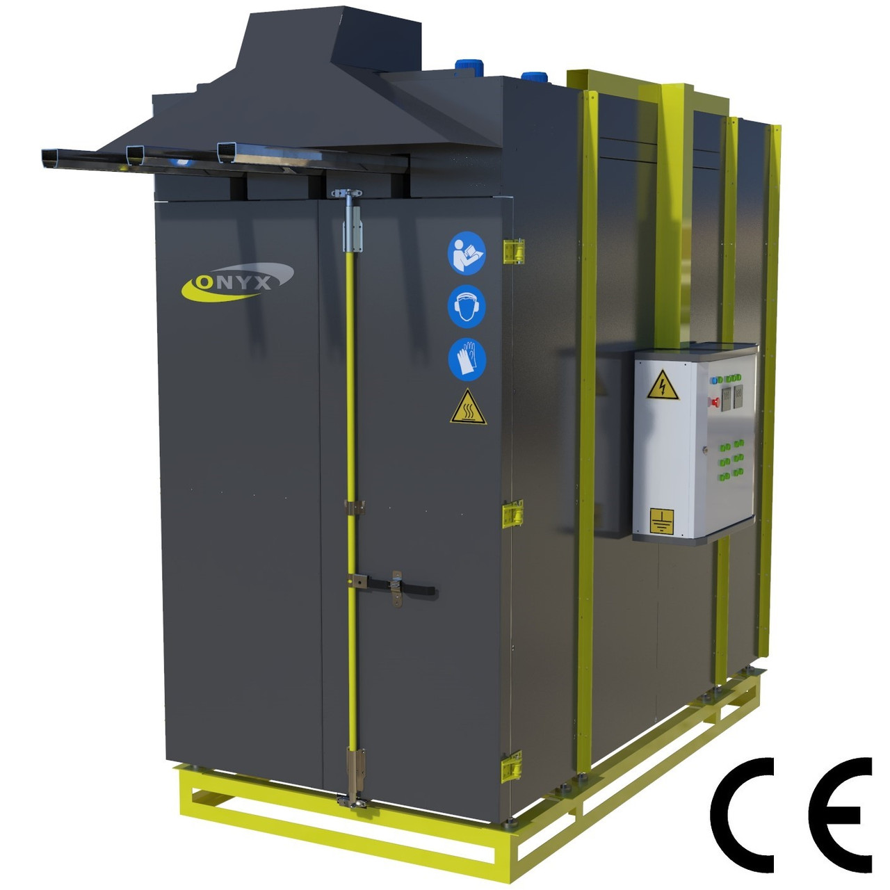 Піч полімеризації порошкової фарби ONYX 1М2Т-1250 (2120х1250х2700)