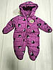 Комбінезон для дівчинки фіолетовий Мінні маус Disney 62, 68, 74см, фото 2
